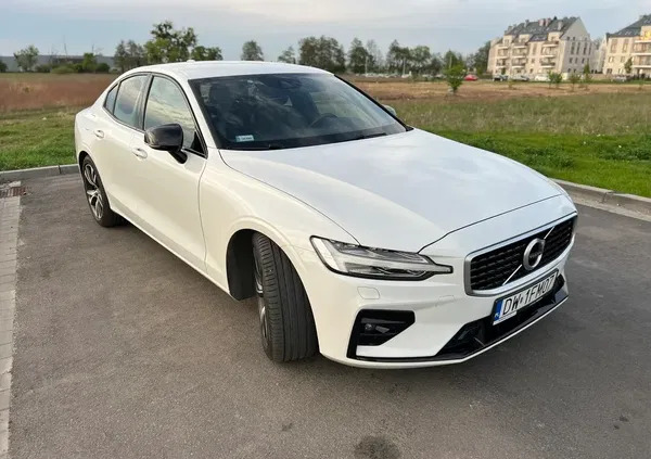 volvo Volvo S60 cena 120800 przebieg: 75265, rok produkcji 2019 z Wrocław